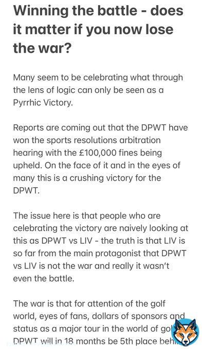 My thoughts on the &ldquo;victory&rdquo; being reported for the European Tour  Please read and let me know your thoughts. Please RT if you too are sad/angry   @flushingitgolf @WestwoodLee @blandy73 @MMcEwanGolf @montypro @golfturfwar @NotDrJ @BobHarig @IanJamesPoulter @PhilMickelson