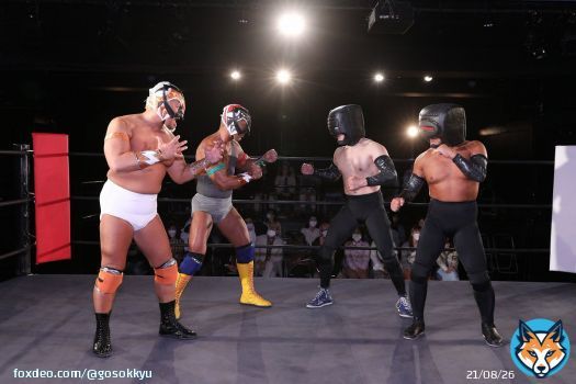 here's an interview with New Japan Pro-Wrestling members Togi Makabe, Tomoaki Honma, Tiger Mask and Master Wato about the wrestling-themed trailer they filmed for the Mega Drive Mini 2  \ud83c\uddef\ud83c\uddf5