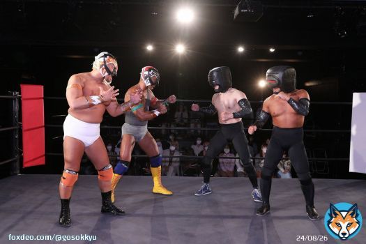here's an interview with New Japan Pro-Wrestling members Togi Makabe, Tomoaki Honma, Tiger Mask and Master Wato about the wrestling-themed trailer they filmed for the Mega Drive Mini 2  \ud83c\uddef\ud83c\uddf5