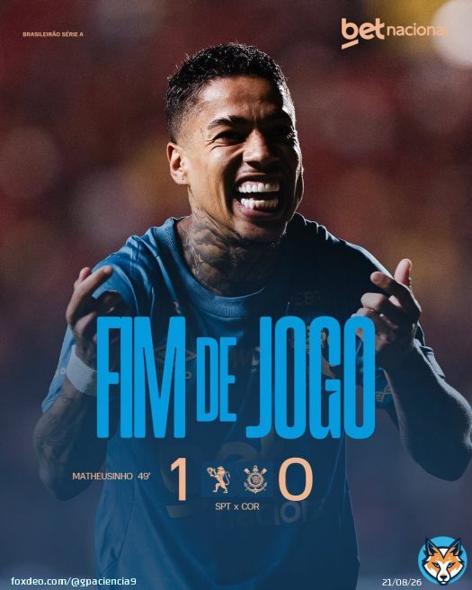 Vamooooo @sportrecife QuoteSport Club do Recife@sportrecife·Sep 22, 2025 ̃! Com gol de Matheusinho, o Sport derrota o Corinthians na Ilha do Retiro pelo Campeonato Brasileiro! VAMOS, SPORT!