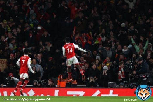 We need to hype that Eddie Nketiah goal for the Pusk&aacute;s Award! That was some way! The way he struck is had a special flare with it! #COYG
