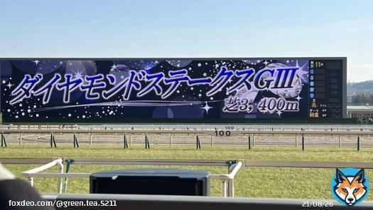 レコード勝ち、おめでとう #ダイヤモンドS   #ミクソロジー