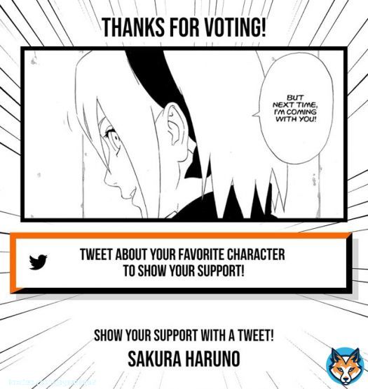 [NARUTO Worldwide Character Popularity Vote]  I voted for #Sakura_Haruno!  #NARUTOP99