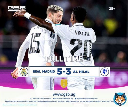 REAL MADRID WON THEIR FIFTH CLUB WORLD CUP  2014  2016  2017  2018  2022    #GSBUganda | #SportsBetting | #ClubWC  #FIFAClubWorldCup