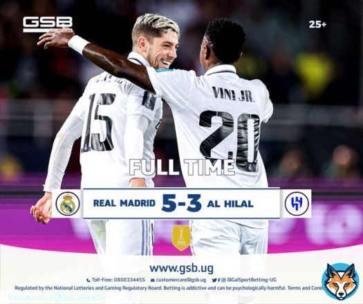 REAL MADRID WON THEIR FIFTH CLUB WORLD CUP  2014  2016  2017  2018  2022    #GSBUganda | #SportsBetting | #ClubWC  #FIFAClubWorldCup