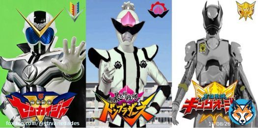 令和スーパー戦隊の主人公の別バージョン \u2776ゼンカイザーブラック／ Zenkaizer Black  \u2777ドンシロタロウ／Don Shirotarou  \u2778オオクワガタオージャー／Ookuwagata-Ohger #ゼンカイジャー #ドンブラザーズ #キングオージャー