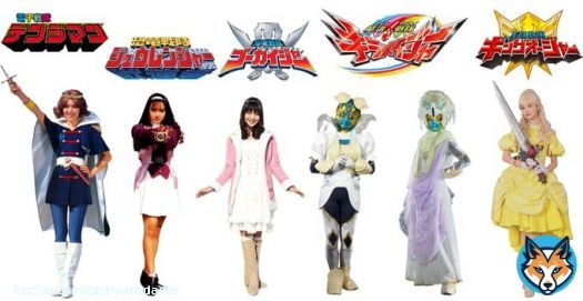 スーパー戦隊の貴婦人 デンジ姫「電子戦隊 #デンジマン」 プリンセス・メイ「恐竜戦隊 #ジュウレンジャー」 アイム・ド・ファミーユ「海賊戦隊 #ゴーカイジャー」 マブシーナ姫＆マバユイネ王妃「魔進戦隊 #キラメイジャー」 ヒメノ・ラン女王「王様戦隊 #キングオージャー