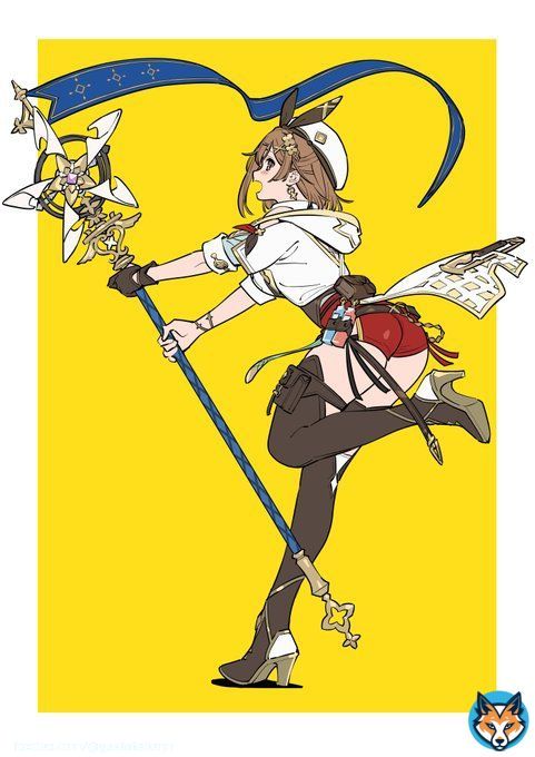 ＼『#ライザ３』発売１カ月前記念イラストリレー ／ 17人目のイラストを公開！ ライザを描き下ろしていただいたのは.. tarou2 さん（@tarou2）  ポーズなどもポップで鮮やかなライザがとても可愛いです  フォロー＆#ライザ３イラストリレー と感想を 入れて引用RTでポストカードセットが当たる
