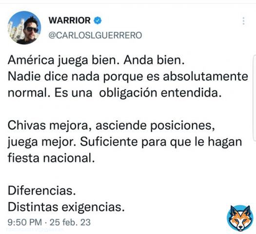 Diferencias. Le haces un monumento por enfrentar a la tabla baja  America a ganado a Mazatlan, Necaxa, San Luis, Xolos  Chivas a Monterrey, Juarez, Xolos, Pumas, Tigres  Chivas empat&oacute; con Pachuca a domicilio  Exigencia A pesar de 'aun no jugarr al 100' vs los mejores
