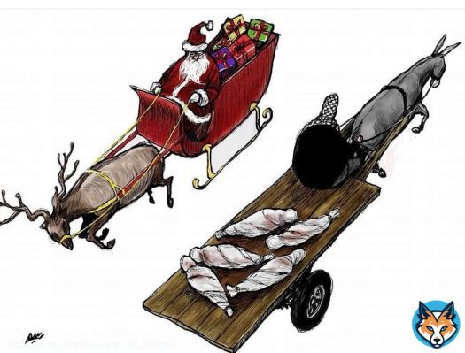 The left side is Fantasy, the right side is the reality, All we want for Christmas is Ceasefire permanently \ud83d\ude4f\ud83c\udf49This is not about religion, this is about humanity #save_gaza_children The message to the whole world &ldquo;free PalePalestine&rdquo; \ud83c\udf49\ud83c\udf49\ud83c\udf49\ud83c\udf49
