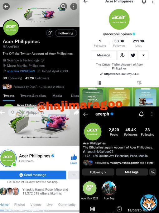 ONE TWO CONNECT    @rhaineyyykim @raiheee @Dionyysux @AcerPhils  #PolaroidLoveWithAcer