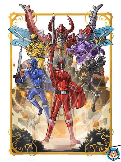 ohsama sentai kingohger   i've watched the first episode, it's awesome   #王様戦隊キングオージャー  #supersentai #powerrangers #ohsamasentaikingohger #tokusatsu