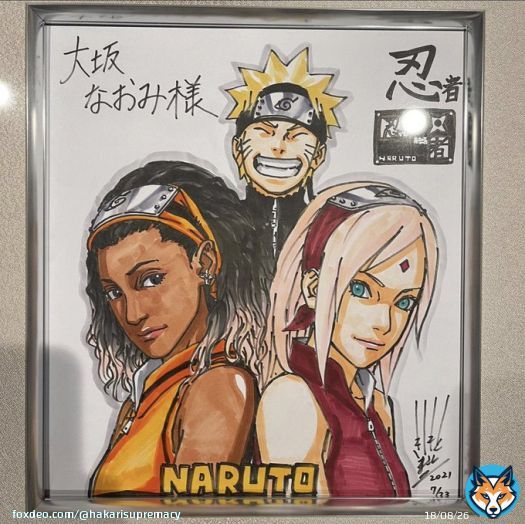 Kishimoto really drew Naomi Ohsaka and Zion Williamson somebody hand this man the greatest mangaka of all time award NOW!