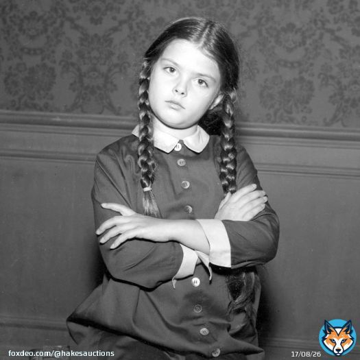 We here at Hake's were saddened to hear of the passing of the original @wednesdayaddams - #LisaLoring - over the weekend. Thank you for helping make a generation of kids monster-crazed fans. RIP  #WednesdayAddams #TheAddamsFamily #AddamsFamily #TV