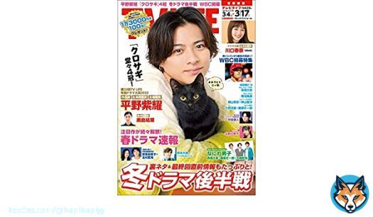 テレビライフ2023年 3/17号    首都圏版  関西版   表紙 #平野紫耀  川口春奈 黒島結菜 西畑大吾  藤原丈一郎  大橋和也  京本大我  吉高由里子 北村匠海  3/1発売  Amazon #ad