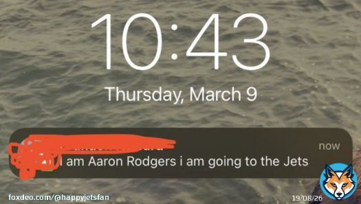 GUYS ITS CONFIRMED AARON RODGERS JUST TOLD ME
