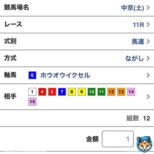 #愛知杯 \u25ce重賞の勝ち馬ではあるが、決め手、距離短縮という点に注目して6.ホウオウイクセル 故障により長期休養を余儀なくされていたが、復帰後2戦目の新潟牝馬Sで2着と復調気配。牝馬同士の重賞ならチャンスは十分 \u25ef11ルージュエヴァイユ \u25b2 10ルビーカサブランカ