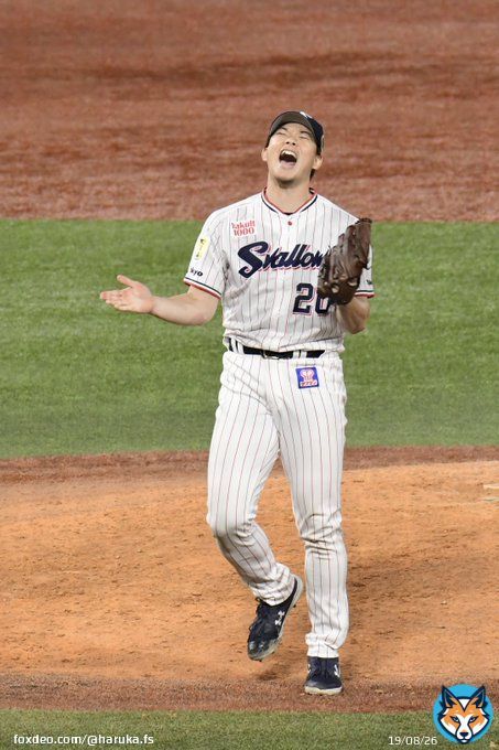 延長12回を抑えた木澤くん  2022/10/23 神宮球場 #木澤尚文  #日本シリーズ