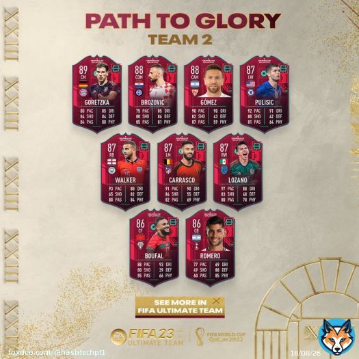#FIFArabCup #FIFAWWC2023 #FIFAForward #ICYMI #RoadToCWC  Original: EASPORTSFIFA