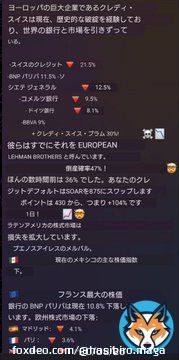 #クレディスイス #クレディ・スイス  フランス、ドイツに飛び火しています