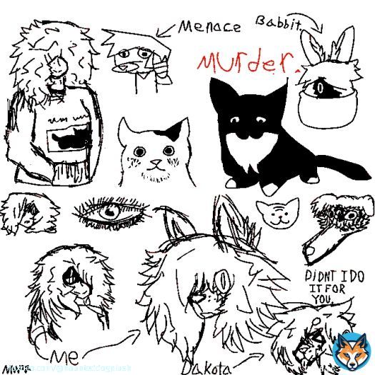 random sketches i did last night awawa