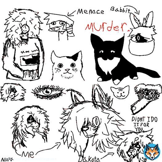 random sketches i did last night awawa