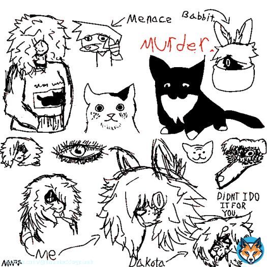 random sketches i did last night awawa