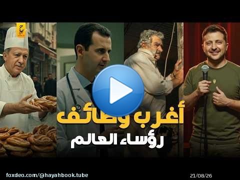 أغرب وظائف رؤساء العالم قبل الوصول للحكم