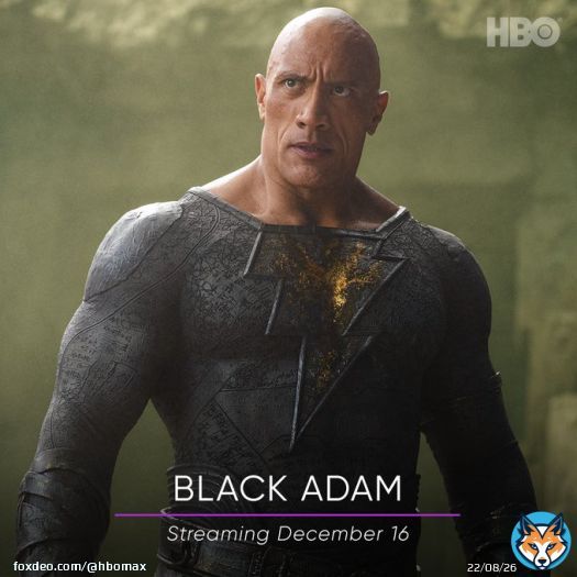 The world needs a hero.   #BlackAdam is streaming December 16 on HBO Max.