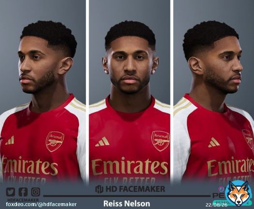 #efootballPes2021 ------------------------------------  Reiss Nelson  -Arsenal ------------------------------------ Download Free   ------------------------------------ #pes2020 #PES2021