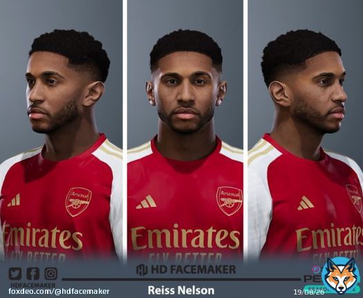 #efootballPes2021 ------------------------------------  Reiss Nelson  -Arsenal ------------------------------------ Download Free   ------------------------------------ #pes2020 #PES2021