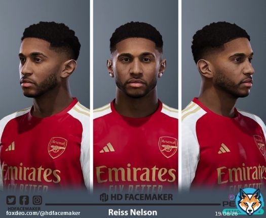#efootballPes2021 ------------------------------------  Reiss Nelson  -Arsenal ------------------------------------ Download Free   ------------------------------------ #pes2020 #PES2021