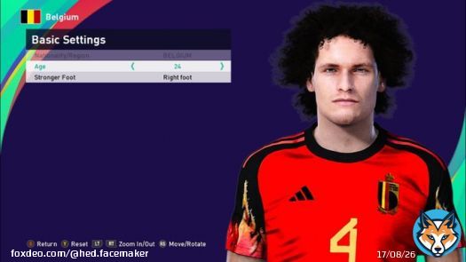 Wout Faes- Leicister .  Download:  . #eFootballPES2021  #eFootball  #blender3d #zbrush Credit: Konami