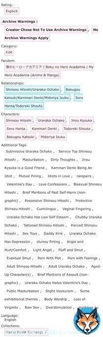A Valentine&rsquo;s #shinchako rarepair fanfic for bongkuto on ao3 @PlanetBNHA   #shinsouhitoshi #urarakaochako #ValentinesDay #fanfiction #archiveofourown #friendstolovers #mutualpining