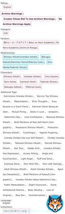 A Valentine&rsquo;s #shinchako rarepair fanfic for bongkuto on ao3 @PlanetBNHA   #shinsouhitoshi #urarakaochako #ValentinesDay #fanfiction #archiveofourown #friendstolovers #mutualpining