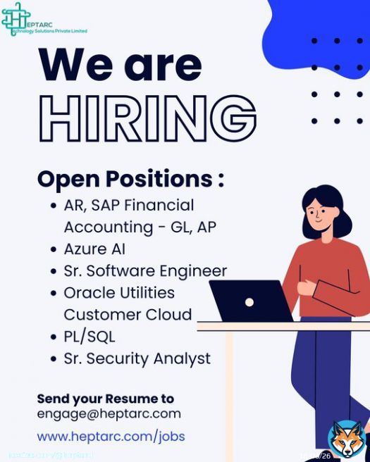 We're Hiring!  #ITjobs #hiring #HIRINGNOW