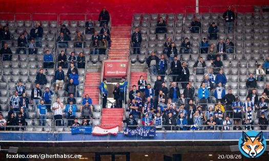 Despite the result, thank you for your support.   #FCBBSC #GemeinsamHertha #HaHoHe