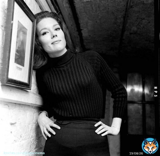 Diana Rigg, 1964.  Photo by Doreen Spooner.