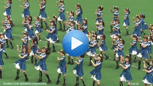 This song (What Does the Fox Say? by Ylvis) and the dance are currently super popular in Japan, especially in Hokkaido. And the dance is called 'Kitsune Dance (means Fox Dance)':    #KitsuneDance #きつねダンス #キツネダンス #日本ハムファイターズ