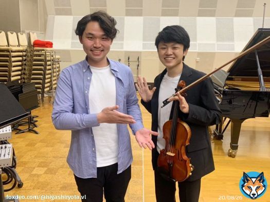 遂に本日9日(日)17:00から、アニメ『#青のオーケストラ』がNHK・Eテレにて放送スタート!!  第1話「青野ハジメ」の&rdquo;聴き&rdquo;どころは、#メンコン#髙木竜馬 さんと収録させていただきました  画や声はもちろん、演奏からも描き出す #青オケ、どうぞお楽しみに 青野役の #千葉翔也 さんとW青野で！