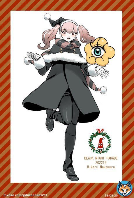 クリスマスまで、あと5日 映画 #ブラックナイトパレード 公開まで、あと3日 20日㈫は8巻では実家の秘密も出てきたり、の志乃ちゃんです！ セブンネットプリント 予約番号89055569 はがき カラー:60円/白黒:20円、2022/12/26迄（スタッフ）