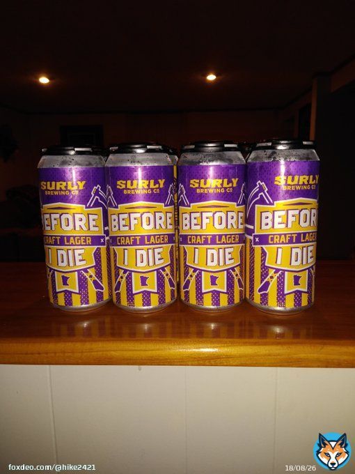 Did that really just happen! Damn the Vikes have no quit in them! Skol! @jzulgad #surly #beforeidie