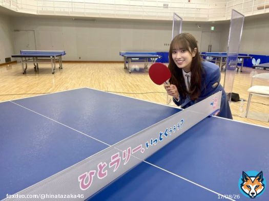 本日5月21日(日)23:40～テレビ東京「テレ東卓球塾」に佐々木久美が出演致します  ぜひご覧ください  ※世界卓球が10分延長のため時間が変更になっております。  #テレ東卓球塾 #日向坂46 #佐々木久美