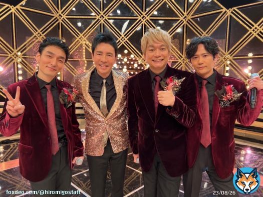 ABEMA「7.2 #新しい別の窓 #58」 ありがとうございました  スペシャルメドレーも楽しんでいただけましたでしょうか\u266a  #ななにー #新しい地図 #郷ひろみ #hiromigo