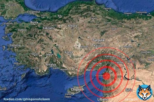 A new #earthquake shook this evening the province of #Hatay, one of the most affected by #earthquakes in #Turkey. The new 5.0 #quake had its epicenter in #Defne, where just 3 days ago another earthquake reached 6.4 degrees. Some buildings have collapsed. #TurkeyEarthquake