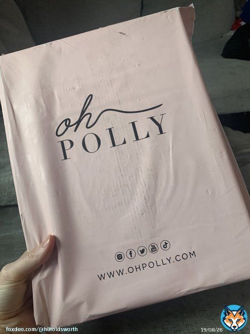 Thank you @ohpolly my prize arrived today can&rsquo;t wait to try it on!