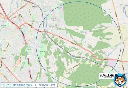《エスコンフィールド北海道》  今月30日に行われる「2023 PLAY BALL～HOKKAIDO BALLPARK F VILLAGEオープニングセレモニー」での航空自衛隊ブルーインパルス展示飛行の詳細  飛行時間 15時45分からのセレモニー終了後、開場時間16時に合わせて20分程度を予定  飛行エリア&darr;