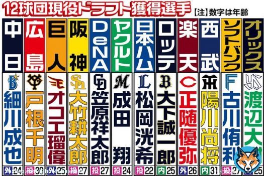 現役ドラフト、1番目の指名権は日本ハム　2巡目実施されず  #プロ野球 #野球 #baseball