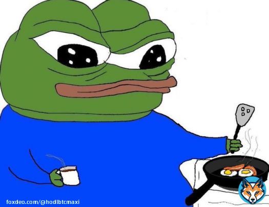 Wakey wakey, eggs n' bakey.    We are so early, Anon.  #Bitcoin