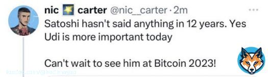 UD is most certainly not more important today. Bleach has done some damage to this man&rsquo;s brain. #Bitcoin